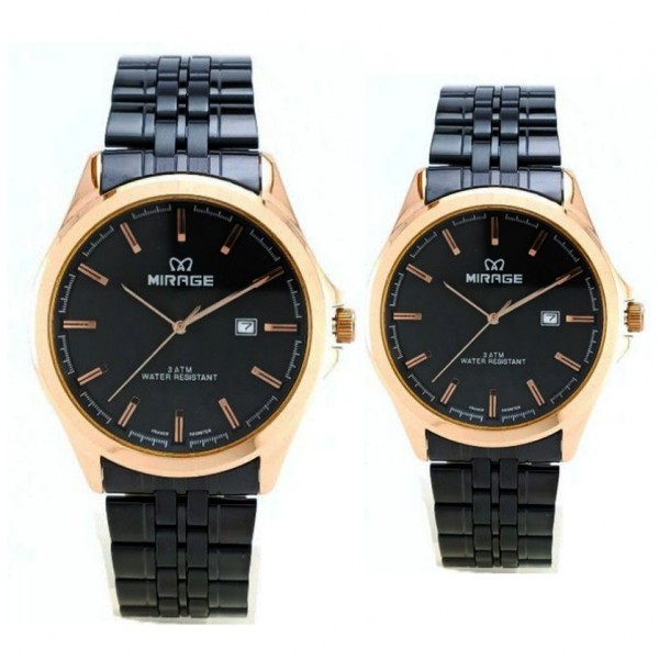 Mirage 8709 Rosegold Black Couple